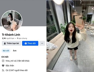 Khánh Linh hot facebook lộ clip sex